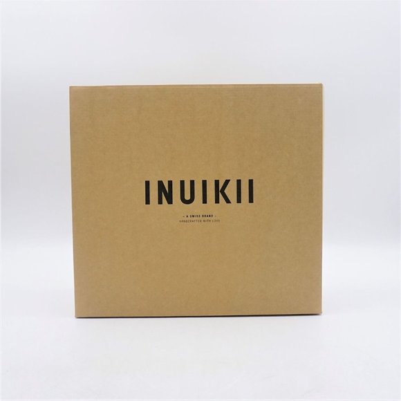 INUIKII Patchwork Winter Ankle Boots in Black and White - FCM62 - Picture 14 of 16